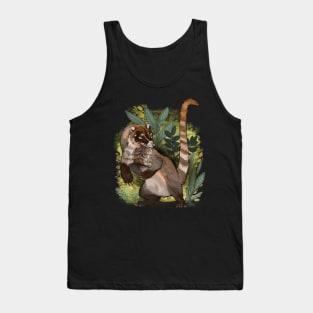 White nosed Coati Coatimundi Tank Top